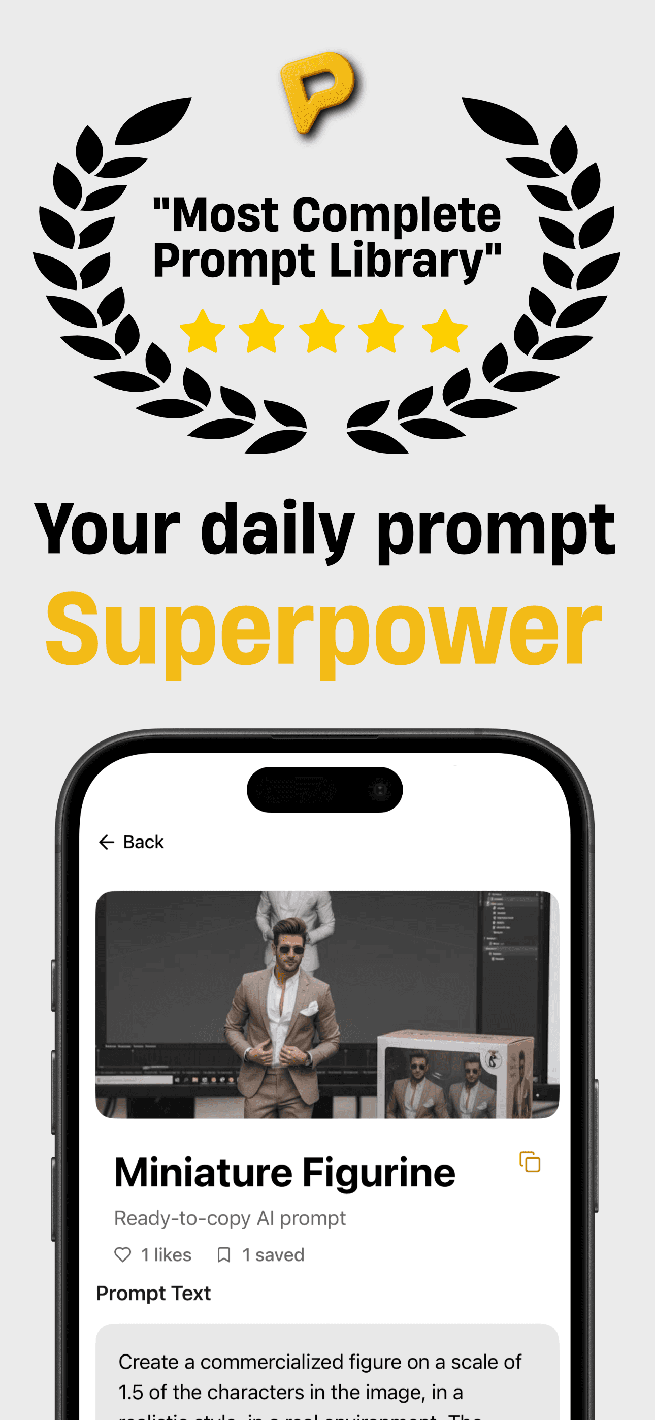 Promptit app interface